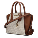 Michael Kors Avril Women's Beige/Acorn Fabric Handbag