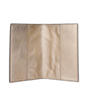 Pineider maschiles Porta Passaporto In Pelle Color Oro