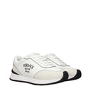 Versace Men's Sneakers White Leather