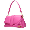 Jacquemus Le Bambimou Shoulder Bag Women Fuxia/Neon Pink Leather