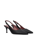 Premiata Garda Women's Sandals Black Leather