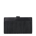 Michael Kors Greenwich Donnas Portafoglio in tessuto Nero