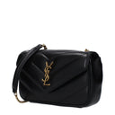 Saint Laurent Loulou Women's Crossbody Bag Black Leather