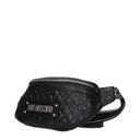 Love Moschino Sacs À Dos Et Pochettes Femme Polyuréthane Noir/Argent