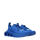 Salvatore Ferragamo Sneakers Nima Knit Women's Fabric Blue