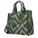 Burberry Handbags Women Fabric Green/Ivy