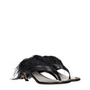 Lanvin Donna's Infradito in pelle Nere