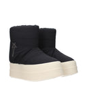 Damskie materiałowe botki Rick Owens Drkshdw w kolorze czarnym