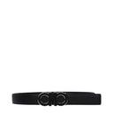 Salvatore Ferragamo Women's Belt Leather Black/Black