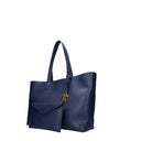 Roberto Cavalli Women's Blue Leather Shoulder Bags