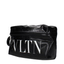 Valentino Garavani Men's Beauty Case Black Leather