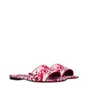 Dolce&Gabbana Slippers And Clogs Women Fabric Fuchsia