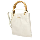 Jil Sander Handtasche Damen Leder Beige/Eierschale
