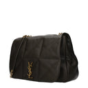Saint Laurent Jaime 4.3 M Women's Shoulder Bag Green/Moss Leather