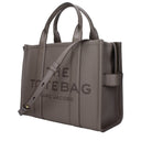 Marc Jacobs Handbags The Tote Bag Woman Leather Gray/Cement