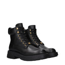 Versace Men's Ankle Boots Black Leather
