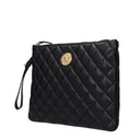 Versace Women's Leather Black Clutch