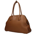 Prada Women's Brown/Caramel Leather Shoulder Bags