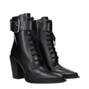 Jimmy Choo Myos Damens Lederstiefel Schwarz