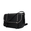 Valentino Garavani Men's Crossbody Bag Black Leather
