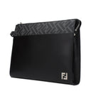 Fendi Pochette Man w kolorze srebrnym czarnym