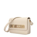 Love Moschino Women's Crossbody Bags Polyurethane Beige/Ivory