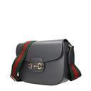 Gucci Women's Gray Leather Crossbody Bags