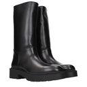 The Row Women's Boots Black Leather