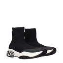 Jimmy Choo Landon Sock Boots Herren Stoff Schwarz
