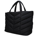 Saint Laurent Women's Puffer Shoulder Bag Nylon Black