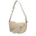 Salvatore Ferragamo Women's Hobo Smile Shoulder Bag Grey/Stone Leather