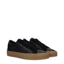 Moncler Monaco2 Sneakers Men's Leather Black
