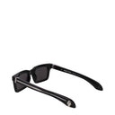 Męskie okulary przeciwsłoneczne Alexander Mcqueen, czarne, octanowe