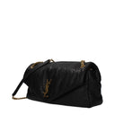 Saint Laurent Women's Calypso Shoulder Bag Black Leather