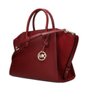 Michael Kors Handbag Avril Women's Leather Red/Cherry