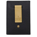 Gucci Men's Leather Document Holder Black
