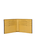 Pineider Men's Wallet Leather Yellow/Egg