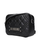 Love Moschino Women's Crossbody Bags Polyurethane Black/Silver