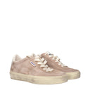 Golden Goose Sneakers Soul Star Donna Suede Pink/Dust Pink