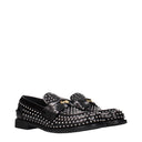 Miu Miu Women's Leather Loafers Black