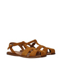 Church's Odyssey Women's Suede Sandals Brown/Tobacco