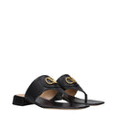 Valentino Garavani Damens Flip-Flops Leder Schwarz