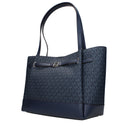 Michael Kors Women's Reed Shoulder Bag Blue/Admiral Fabric