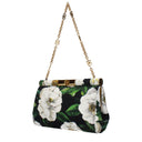 Dolce&Gabbana Marlene Clutch Women's Fabric Black/White
