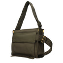 Burberry Women's Shoulder Bags Green/Military Green Fabric