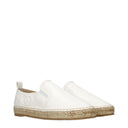 Jimmy Choo Lychee Espadrilles Damen Leder Weiß/Latte