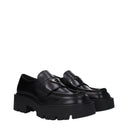 Prada Men's Leather Black Loafers