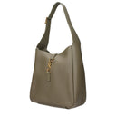 Saint Laurent Femmes Le 5a7 Sac Bandoulière Vert/Cuir Mousse