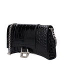 Balenciaga Pochette Mujers Cuero Negro