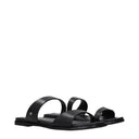 Michael Kors Women's Clogs And Mules Leather Black